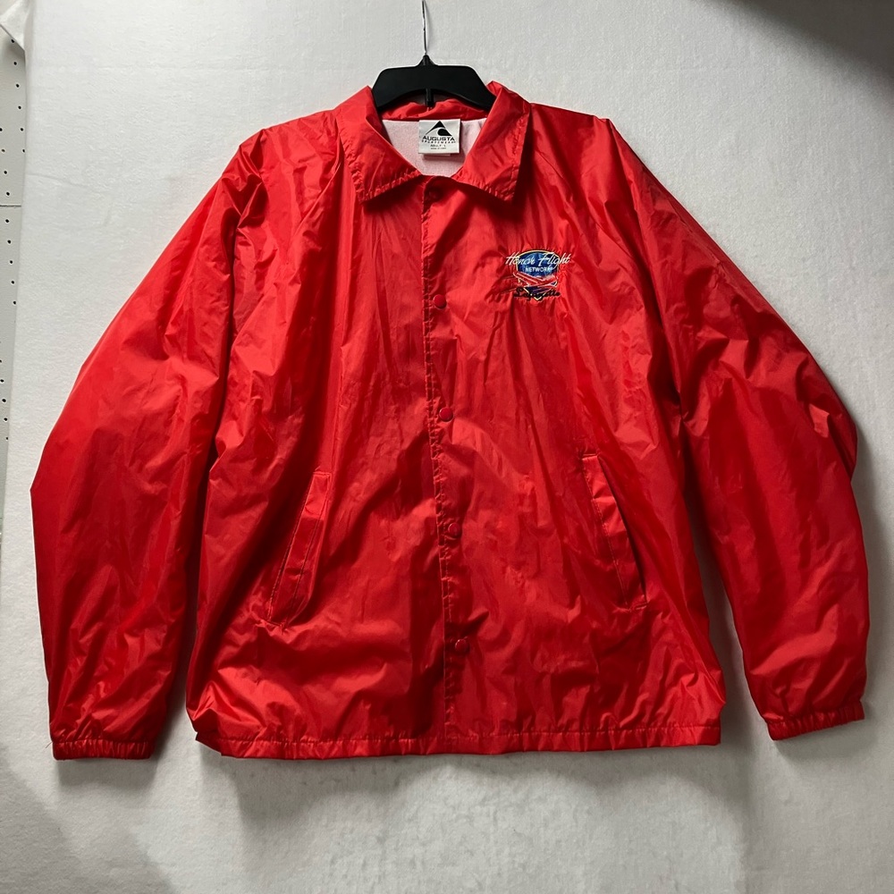 HONOR FLIGHT Lafayette Indiana Jacket Coat Military War Veteran Mens Size Large